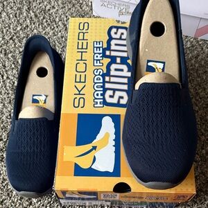 Skechers Dark Blue Slip-Ins